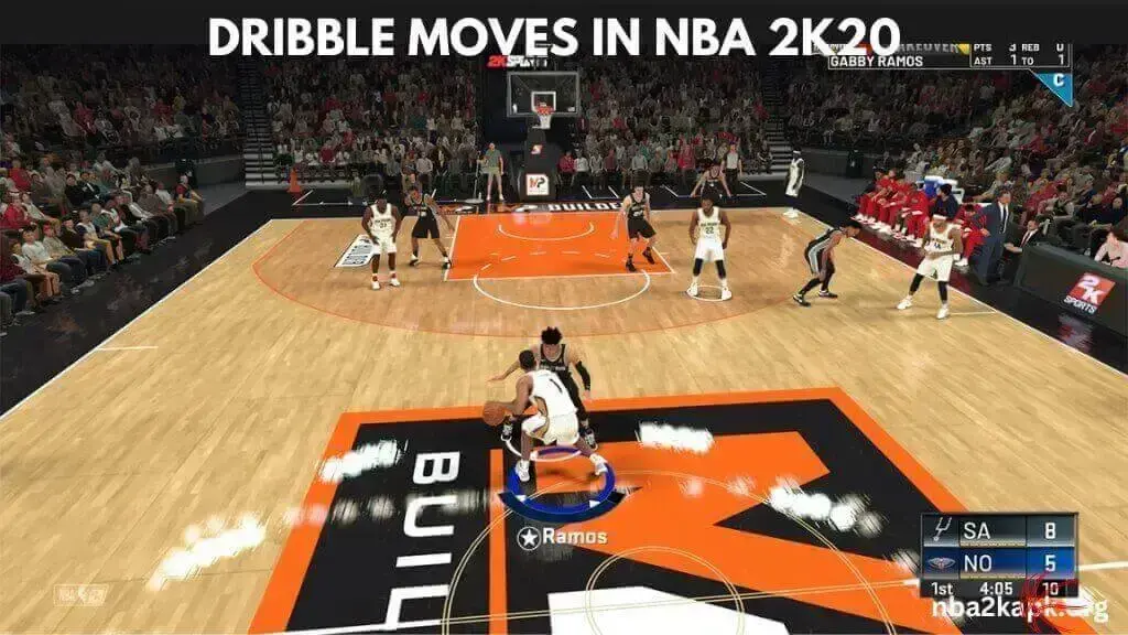 Dribble moves in nba 2k20