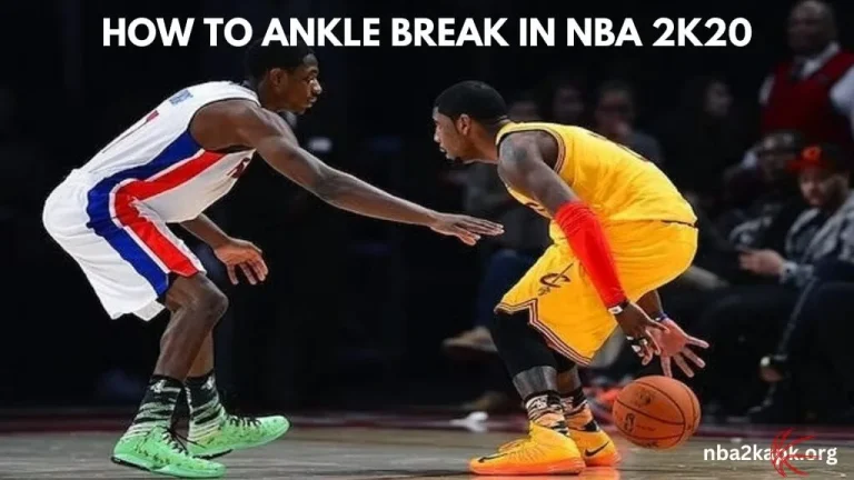 How to ankle break in NBA 2k20