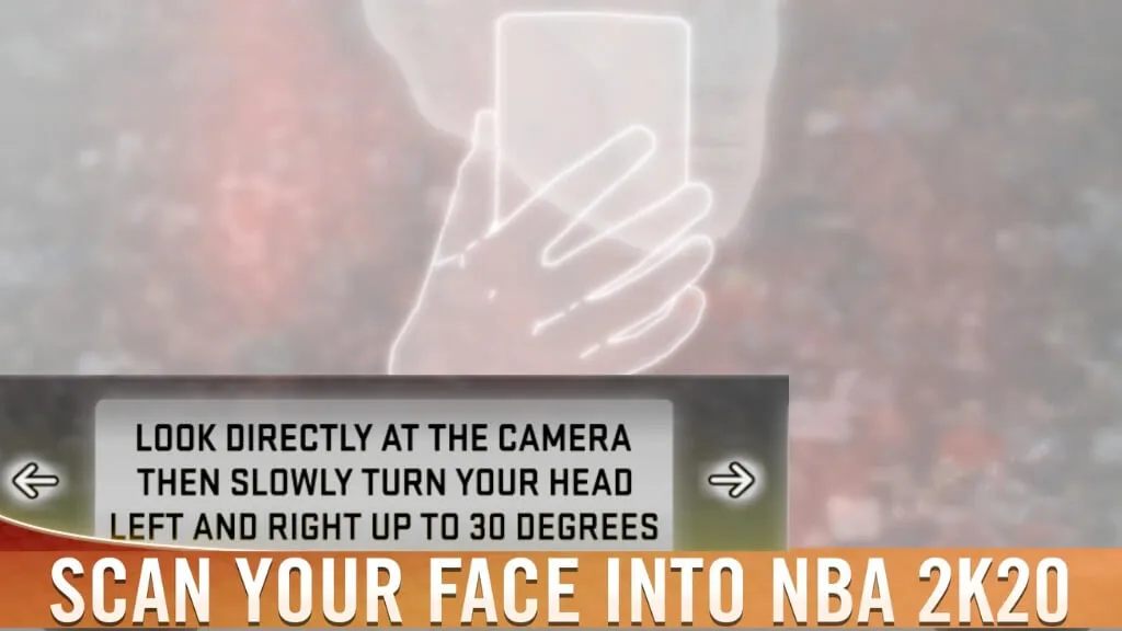 NBA 2K20 Face Scan